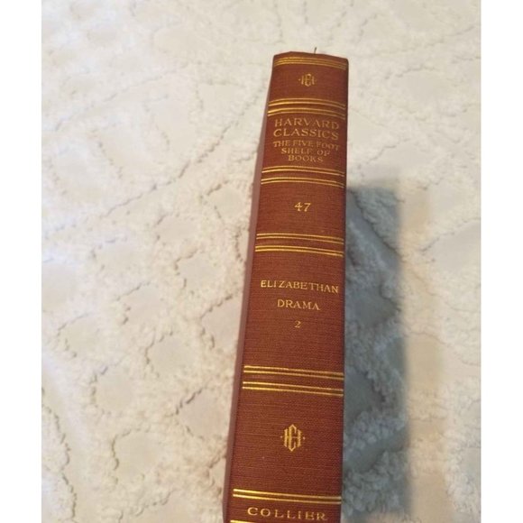 Harvard Classics Vol. 47 Elizabethan Drama in two volumes  (vol II) - Picture 1 of 8